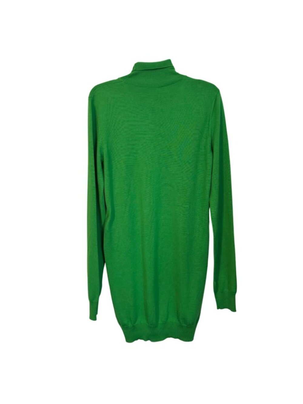 Stella McCartney Green Wool Long Sleeve Turtleneck Sweater Dress Size 8 Dress. - Picture 9 of 12